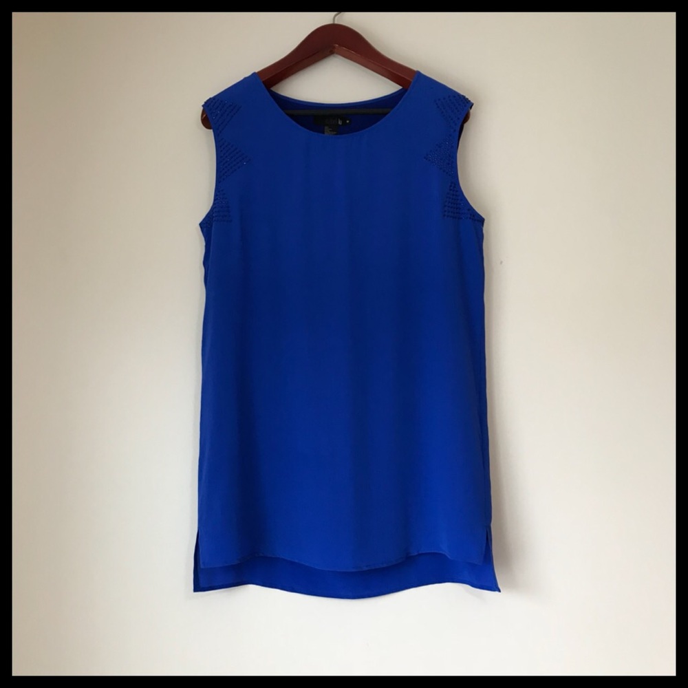 EUC Isabel Lu Sleveless Silk Dress